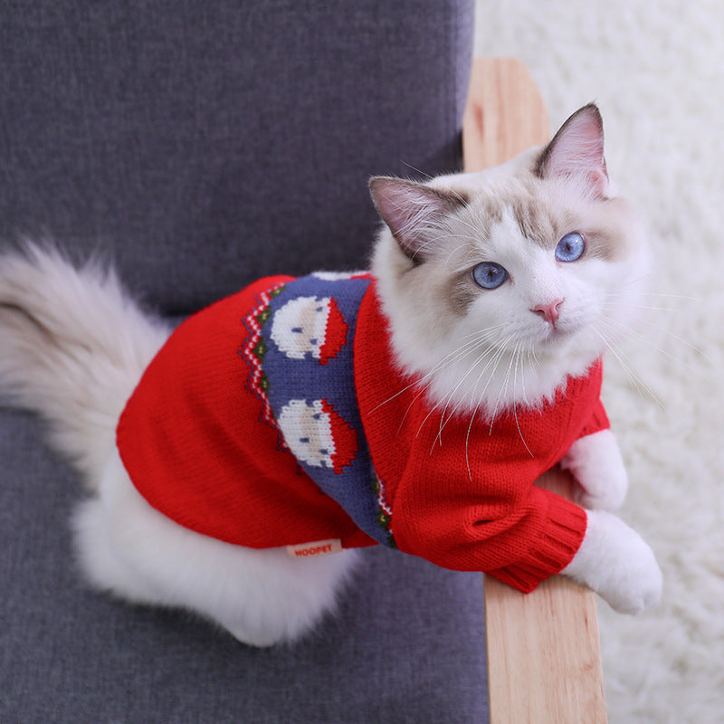Christmas Fashion Pet Sweater Clothes