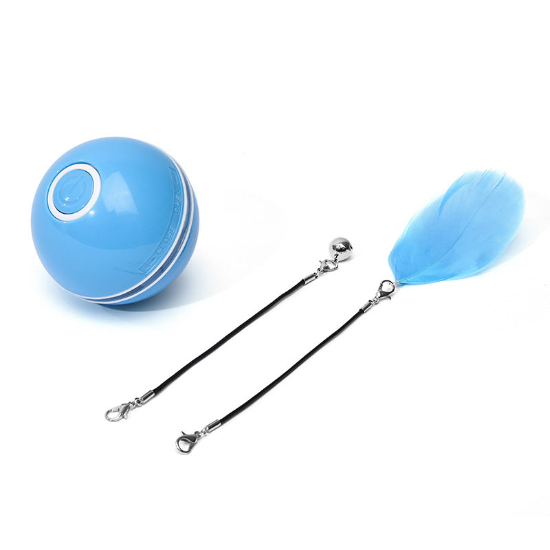LED Laser Electronic Rolling Pet Interactive Ball Toy