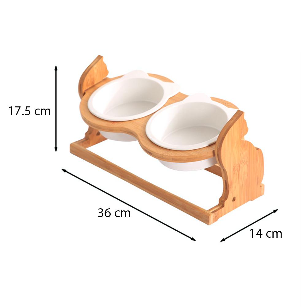 Pet Food And Water Feeding Bowl