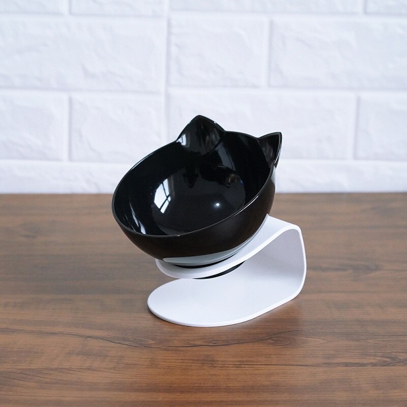 Non Slip Raised Stand Double Pet Food And Water Bowl