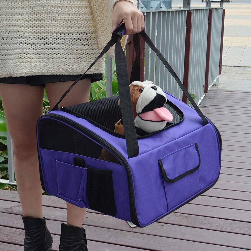 Portable Pet Backpack Diaper Travel Carry Bag