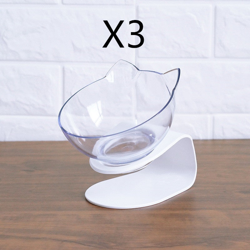 Non Slip Raised Stand Double Pet Food And Water Bowl
