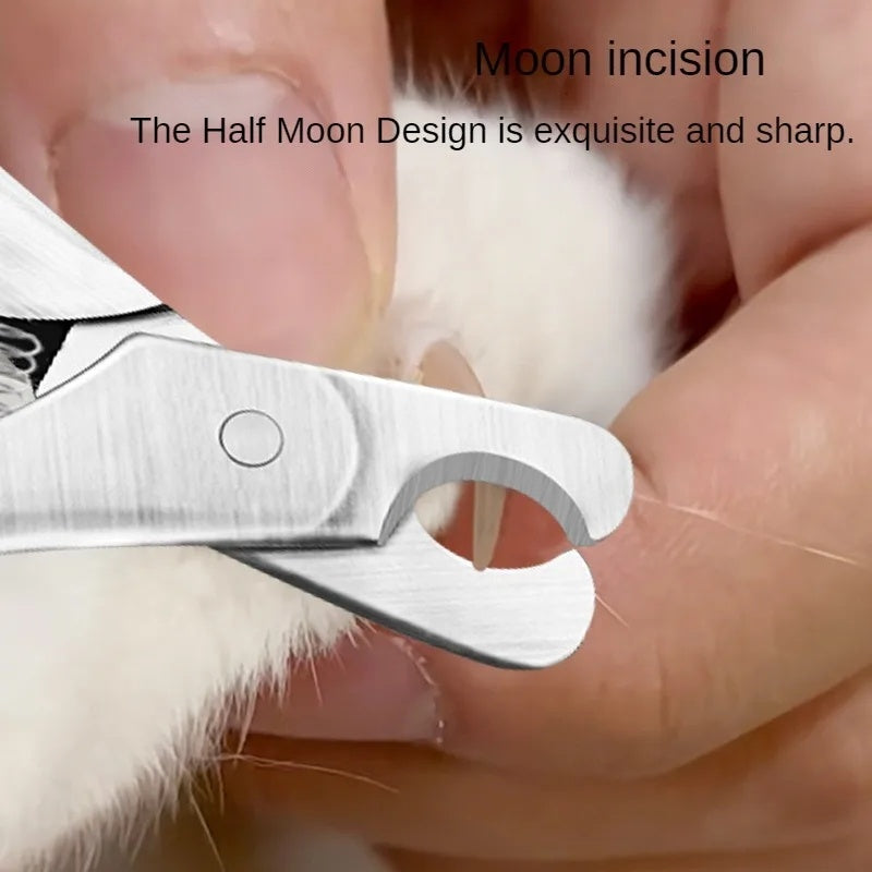 Professional Stainless Steel Safety Pet Nail Clipper Trimmer