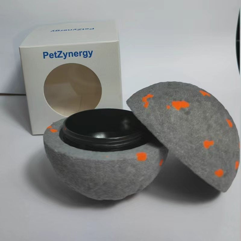 Electric Smart Rolling Sound Playing Spinning Pet Toy Ball