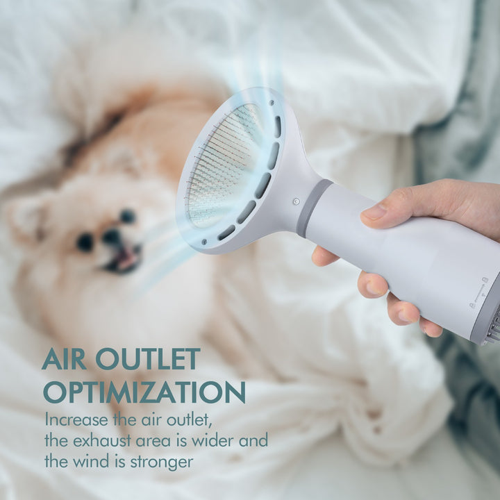 Pet Grooming Hair Dryer Slicker Brush Tool