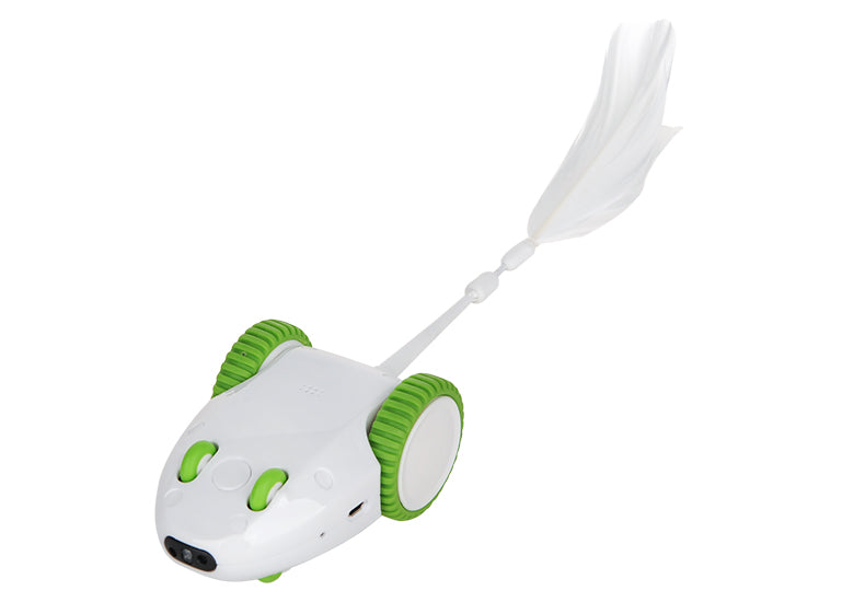 Automatic Interactive Pet Feather Stick Toy Anti Boredom