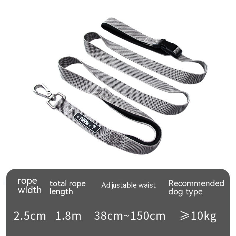 Pet Multifunctional Running Traction Adjustable Leash