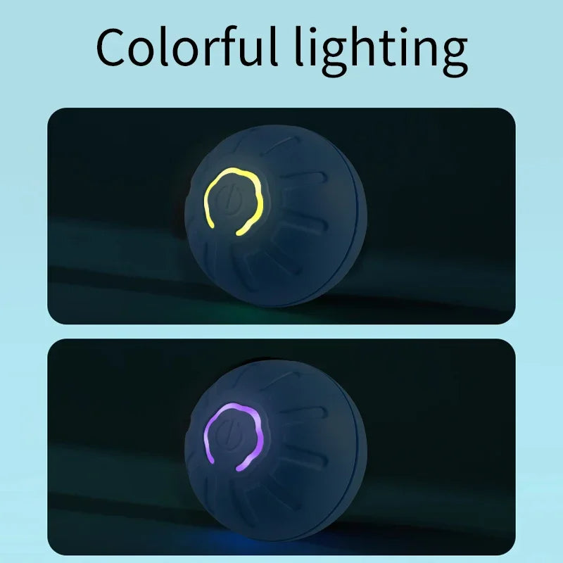 Smart Electronic Interactive Pet Ball USB Automatic Bouncing Toy