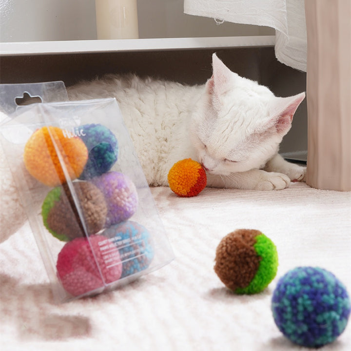 Quiet Pet Hair Ball Interactive Toy