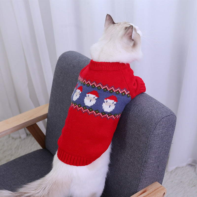 Christmas Fashion Pet Sweater Clothes