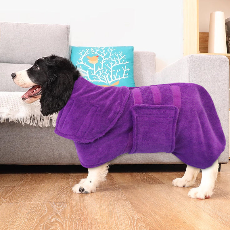 Ultra Absorbent Quick Drying Fiber Pet Bath Towel