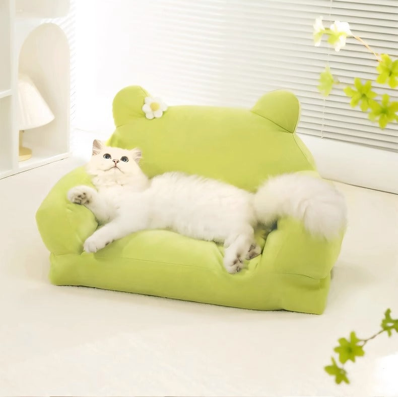 Large Fabric Pet Sleeping Nest Bed
