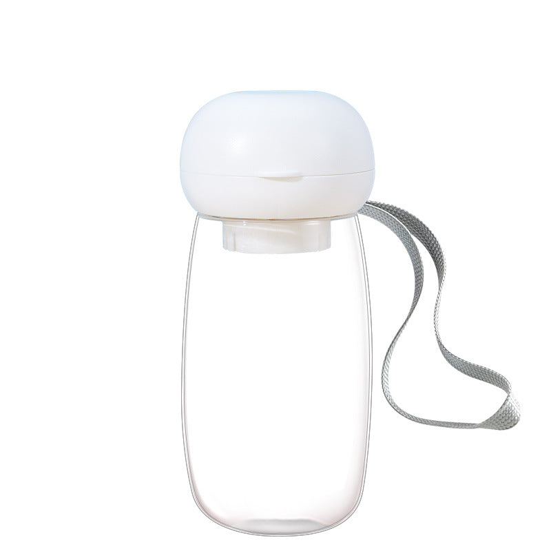 Portable Pet Water Bottle Travel Feeding Bowl High Temperature Resistant