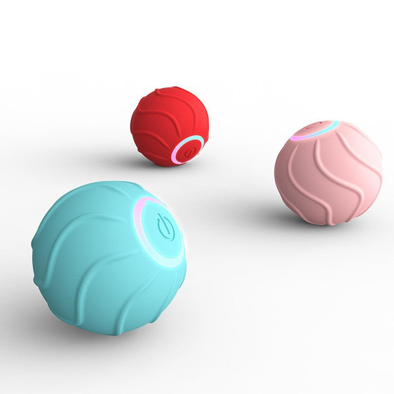 Smart Interactive Pet Rolling Ball USB Automatic Bouncing Toy