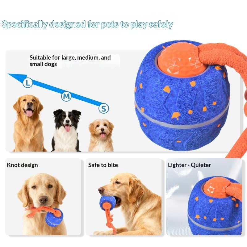 Electric Smart Rolling Sound Playing Spinning Pet Toy Ball