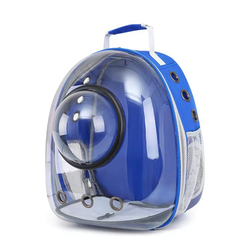 Transparent Skylight Breathable Pet Backpack Large Capacity Travel Bag