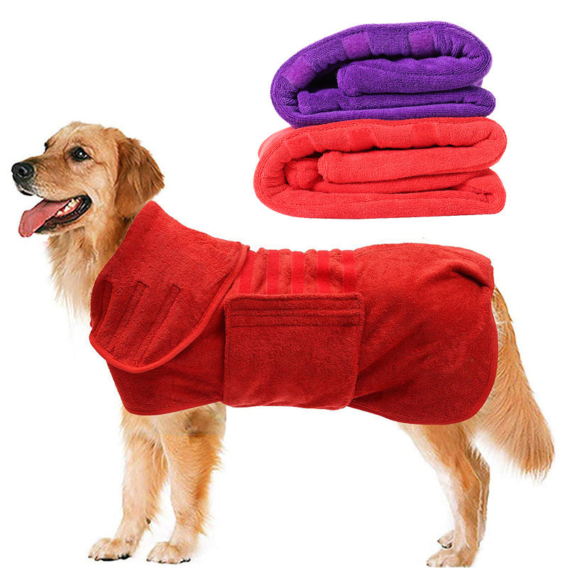 Ultra Absorbent Quick Drying Fiber Pet Bath Towel