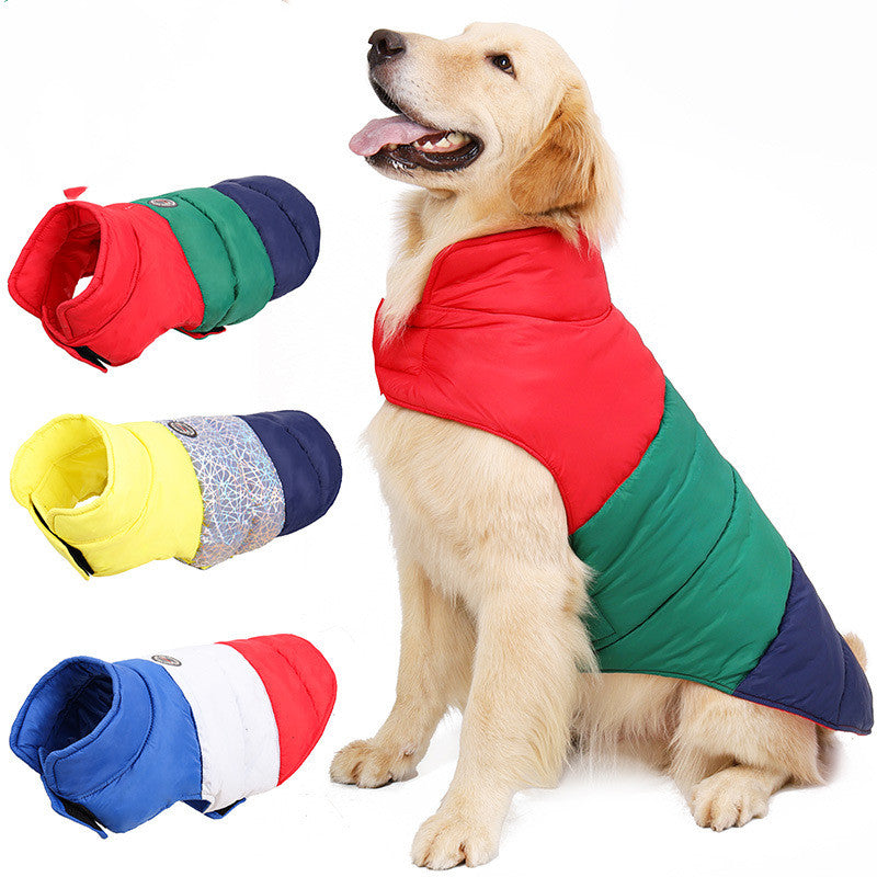 Autumn Winter Thick Warm Water Repellent Pet Down Jacket