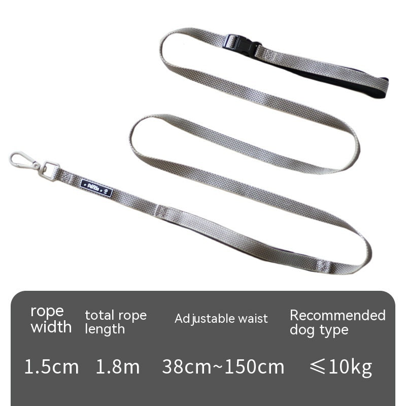 Pet Multifunctional Running Traction Adjustable Leash