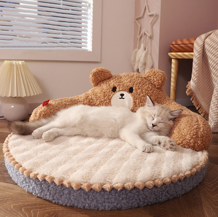 Winter Warm Pet Sleeping Nest Bed