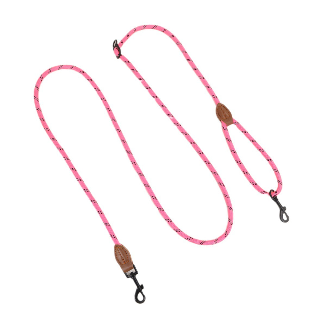 Pet Adjustable Reflective Handheld Rope Leash Multifunctional Harness