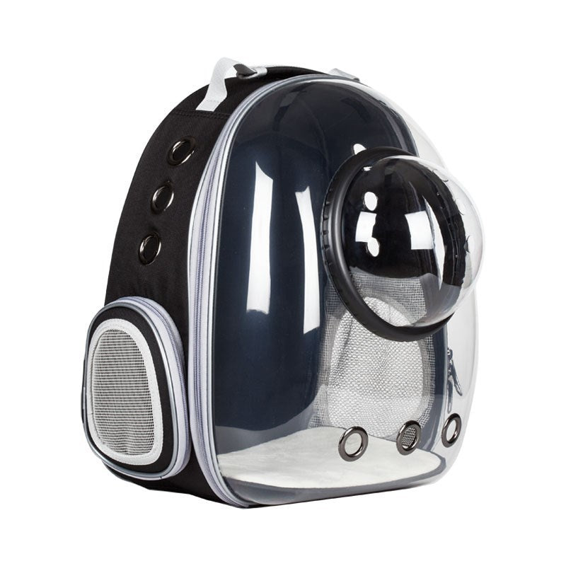 Transparent Skylight Breathable Pet Backpack Large Capacity Travel Bag
