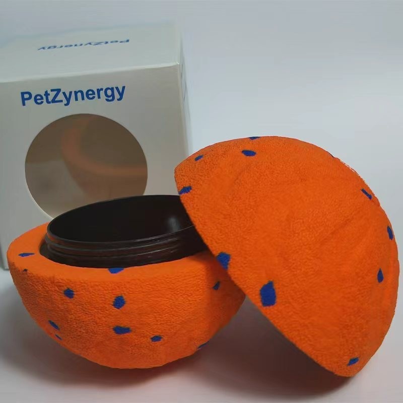 Electric Smart Rolling Sound Playing Spinning Pet Toy Ball