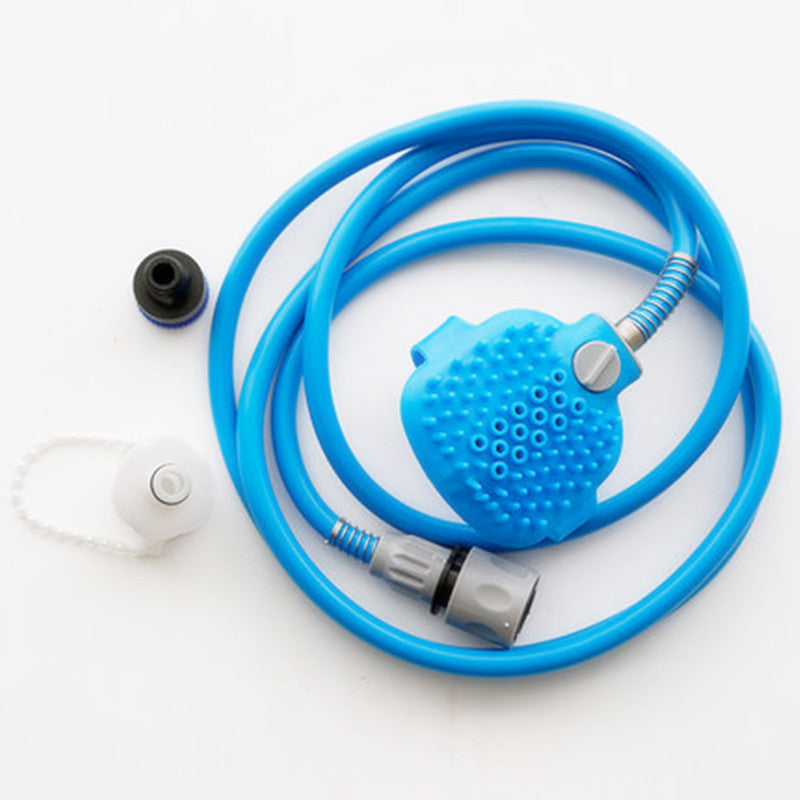 Pet Bathing Massage Shower Sprayer Cleaning Brush Tool