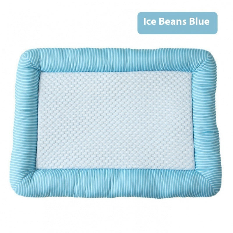 Cooling Ice Silk Summer Pet Sleeping Nest Bed