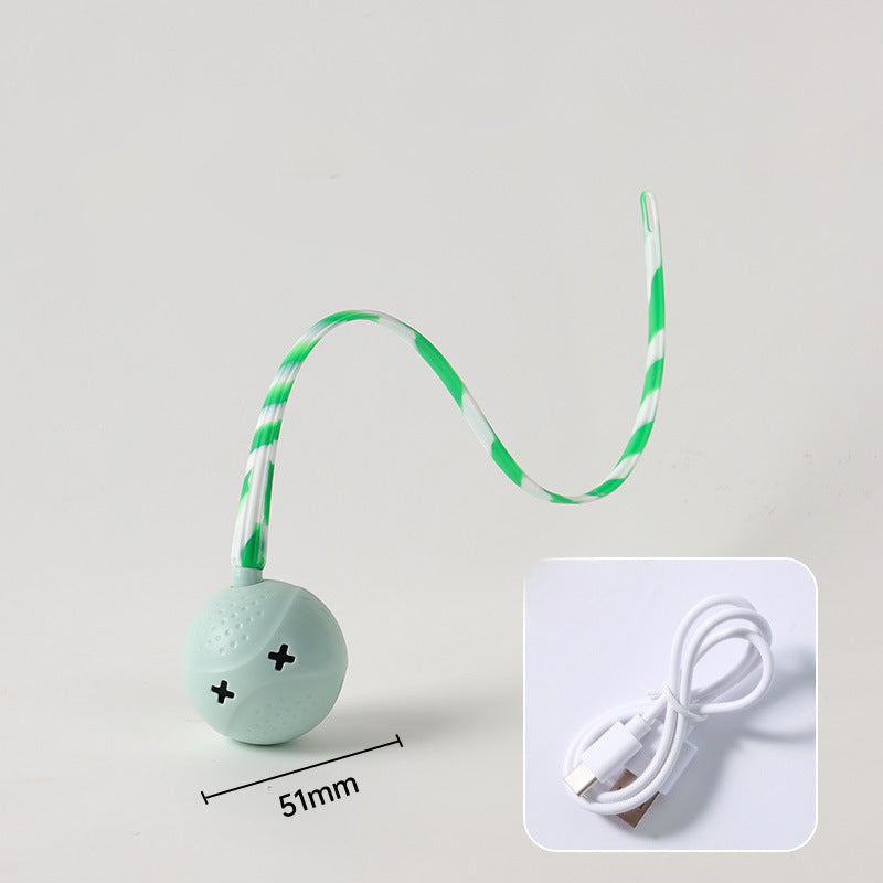 Interactive Electric Motion Activated Pet Ball Toy Touch Sensor Play Accessory