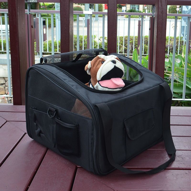 Portable Pet Backpack Diaper Travel Carry Bag