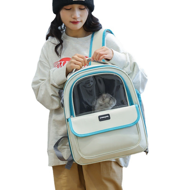 Portable Breathable Pet Shoulder Bag Outdoor Travel Carrier