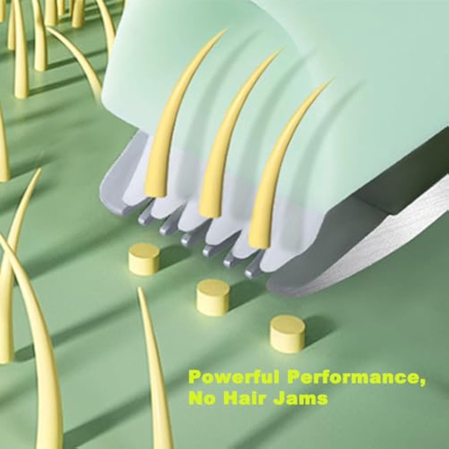 Rechargeable Ergonomic Paw Hair Grooming Trimmer Tool