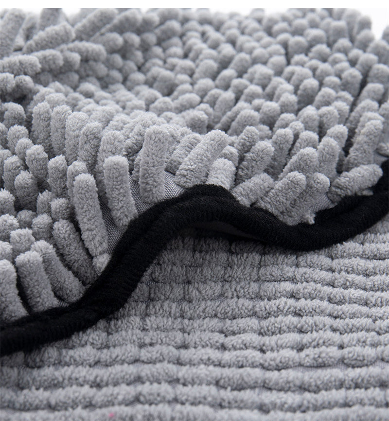 Super Absorbent Quick Drying Microfiber Pet Bathrobe Towel