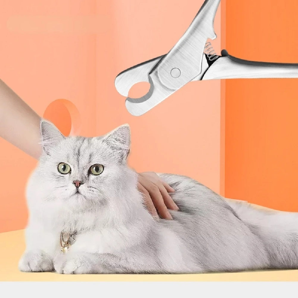 Professional Stainless Steel Safety Pet Nail Clipper Trimmer