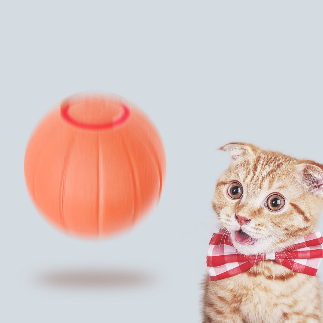 Smart Silicone Bouncing Rolling Pet Ball Toy