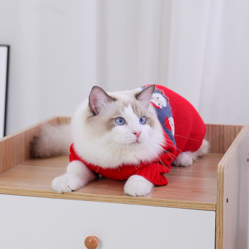 Christmas Fashion Pet Sweater Clothes