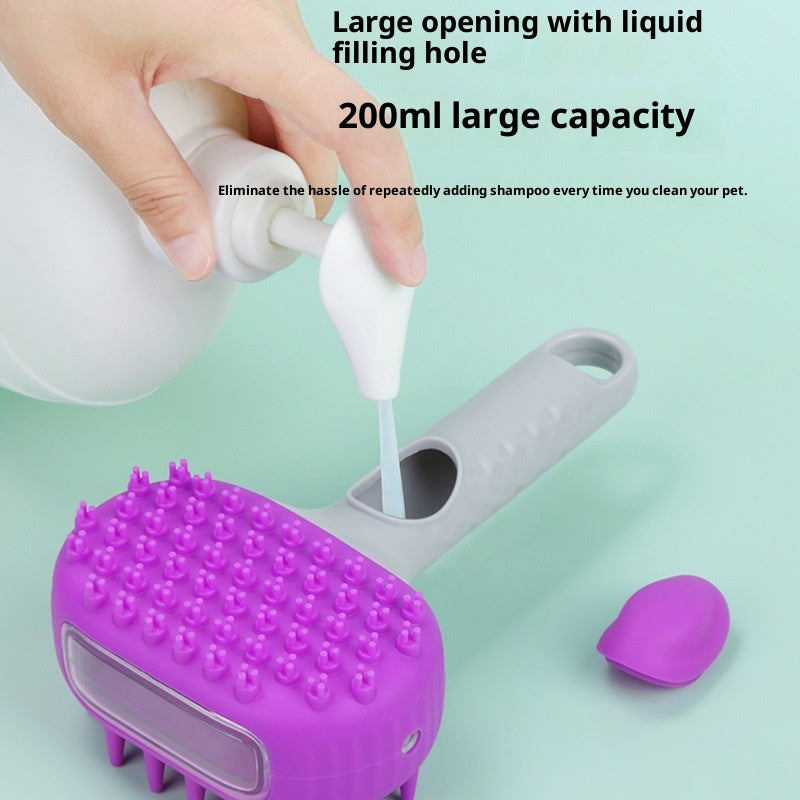 Pet Bath Floating Hair Cleaning Shower Brush