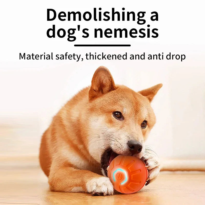 Smart Electronic Interactive Pet Ball USB Automatic Bouncing Toy