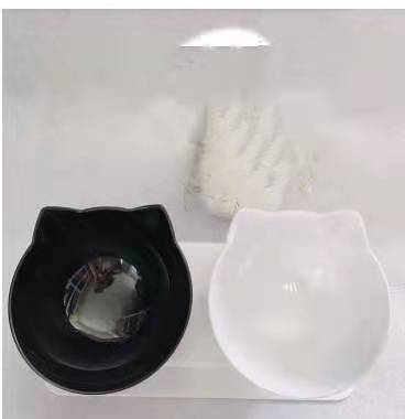 Non Slip Raised Stand Double Pet Food And Water Bowl