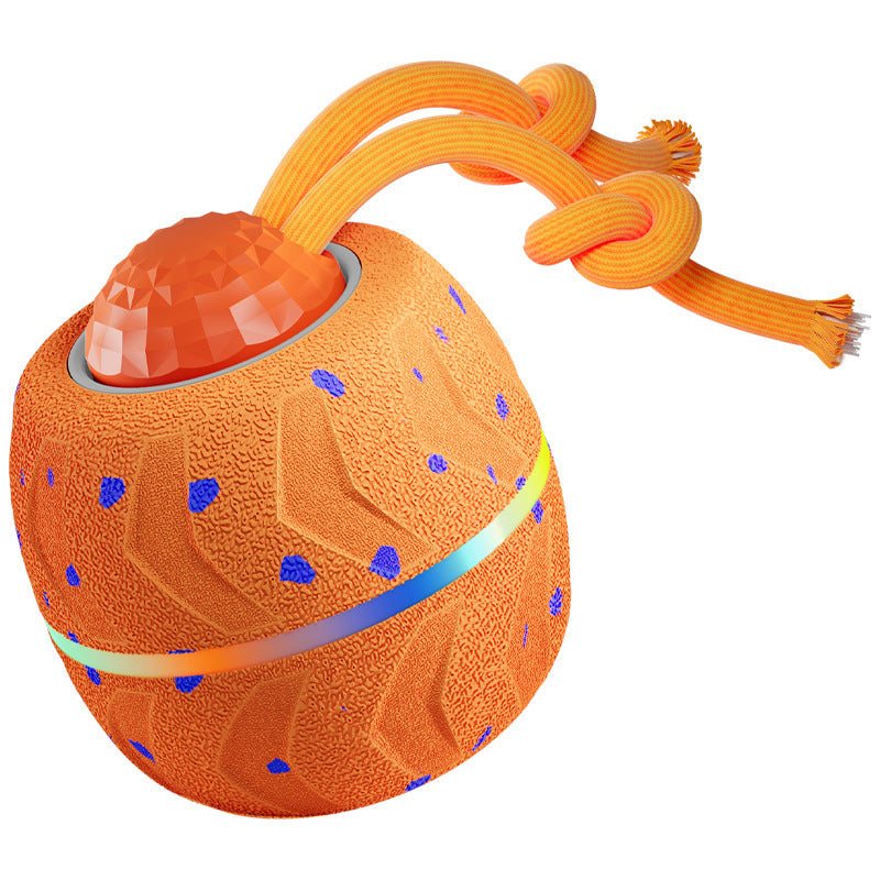 Electric Smart Rolling Sound Playing Spinning Pet Toy Ball