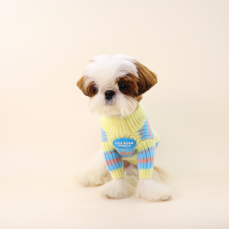 Autumn Winter Fashion Small Pet Sweater Clothes