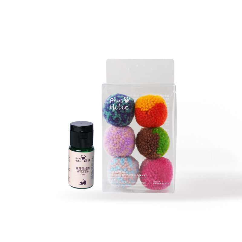 Quiet Pet Hair Ball Interactive Toy