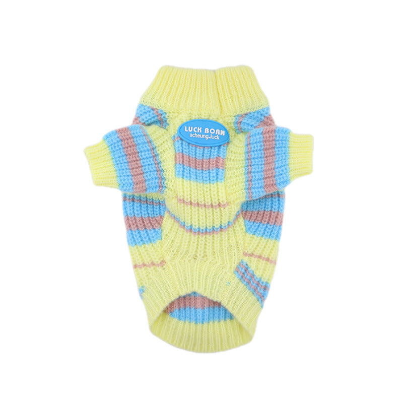 Autumn Winter Fashion Small Pet Sweater Clothes