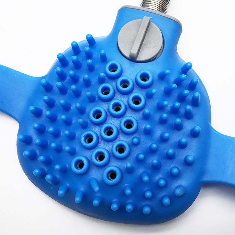 Outdoor Pet Bath Cleaning Shower Brush Tool