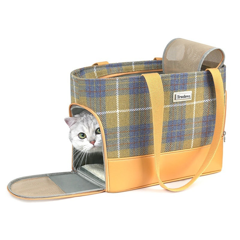 Portable Breathable Pet Backpack Space Capsule Outdoor Travel Carrier